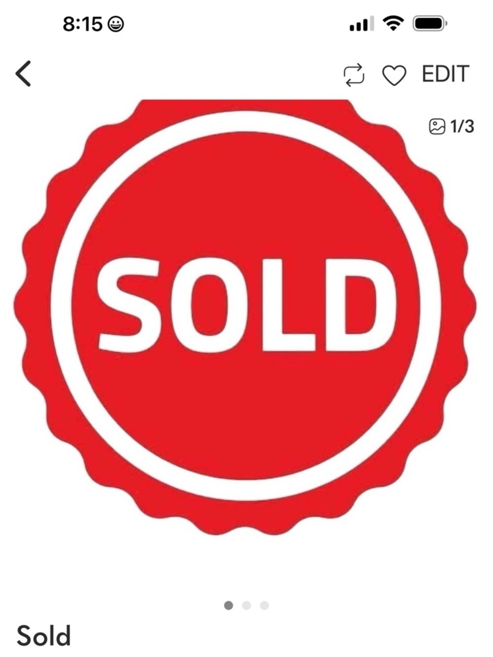 Sold